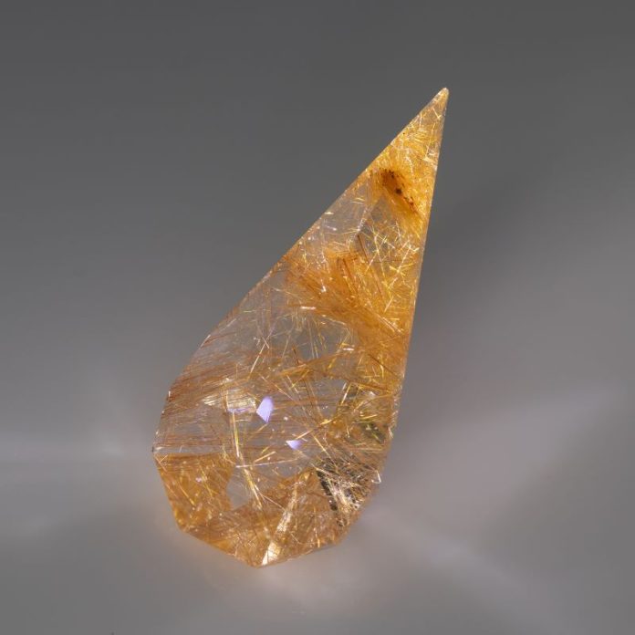 Rutilated Quartz rutilated quartz cabochon