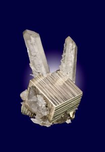 pyrite with quartz
