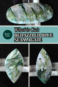 Bedazzled Blue Seam Agate