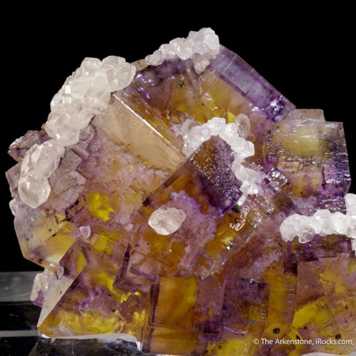 Minerals That Made America fluorite with calcite and chalcopyrite two of the minerals that built America