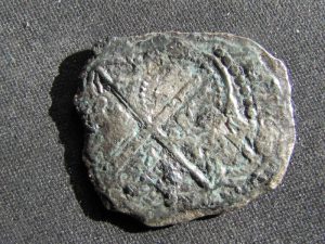 spanish piece of eight found while rockhound beachcombing