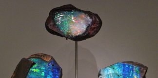 How Is Opal Formed? The Science Behind Its Colors boulder opals from australia illustrate the beautiful colors that come form how is opal formed