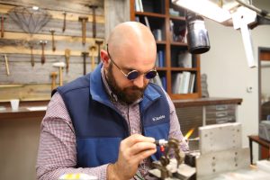instructor at jewelry bench training school