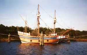 Elizabeth II ship at Pirate's Cove, Maneo