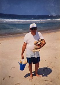 shelling on Outer Banks beaches