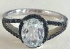 diamond alternative goshenite ring