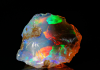 are opals bad luck, this australian boulder opal is prized today