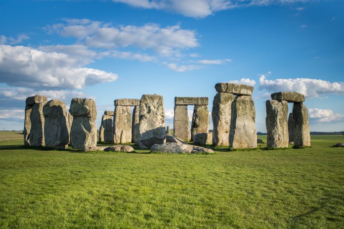stonehenge view from a distance
