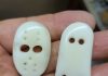 ghost and mask tick canyon howlite cabochons