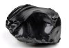 rough black obsidian
