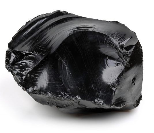 Black Gemstones: From Gloom to Glamour rough black obsidian