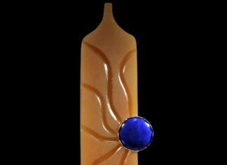 Agate Jewelry: DIY Pendant How-To finished agate jewelry pendant