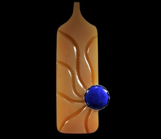 Agate Jewelry: DIY Pendant How-To finished agate jewelry pendant