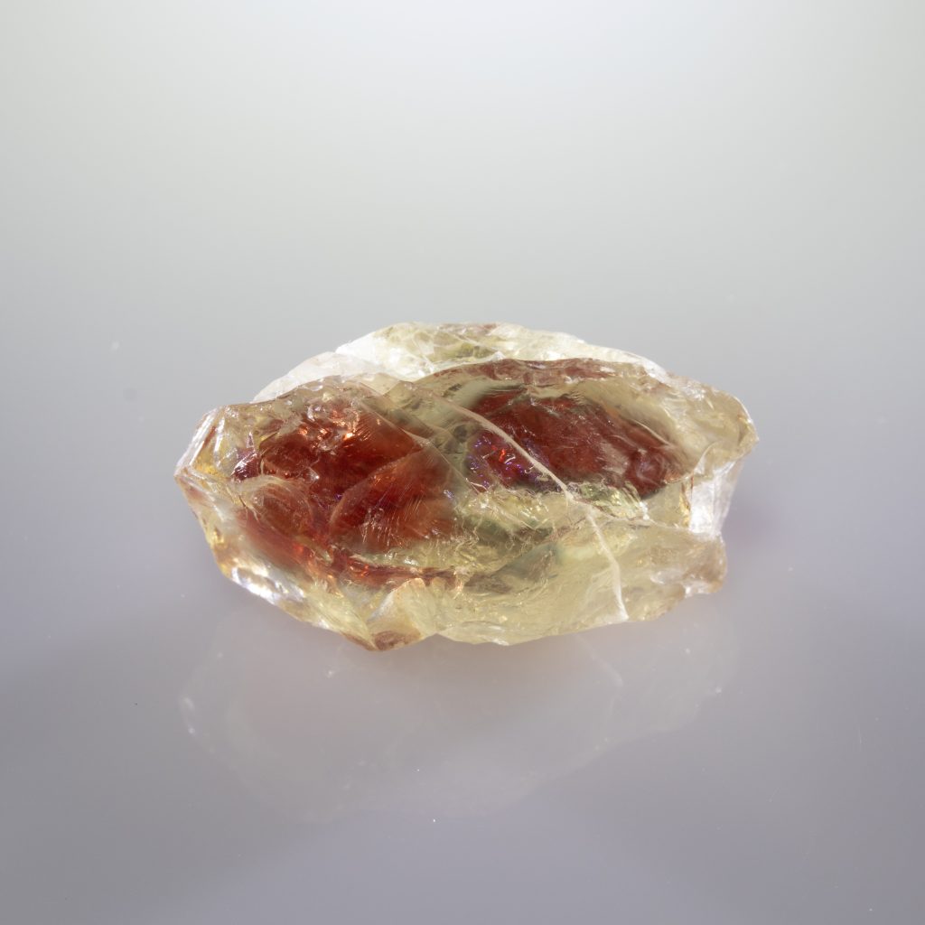red Oregon sunstone rough