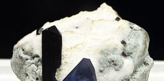 benitoite specimen