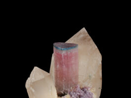 blue cap tourmaline
