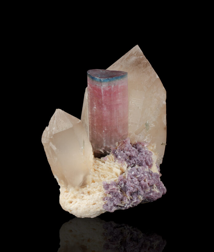 Blue Cap Tourmaline blue cap tourmaline