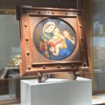 Italian Mosaic Art in Stone madonna of the chair mosaic