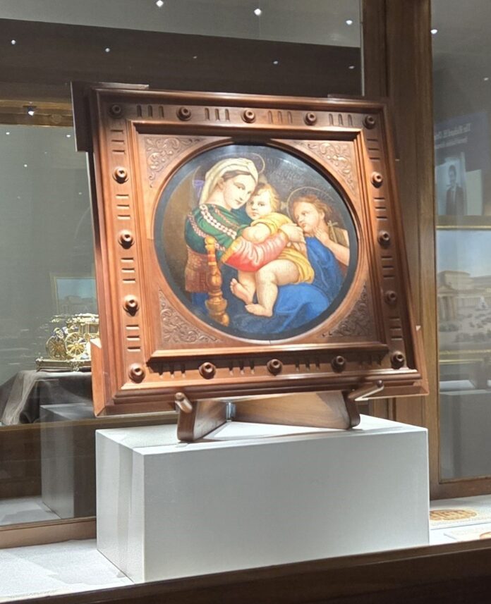 madonna of the chair mosaic