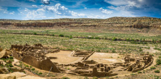 Pueblo Bonito in Chaco Canyon