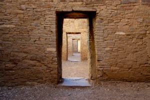 Doorways at the Pueblo Bonito great house at Chaco Culture National Historical Park.National Park Service