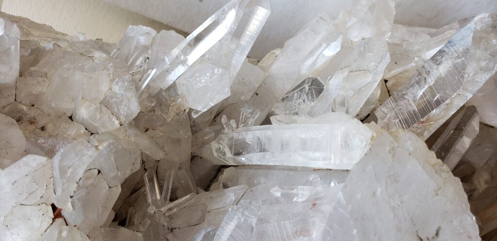 quartz crystal cluster