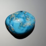 Kingman turquoise polished stone