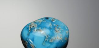 Kingman turquoise polished stone