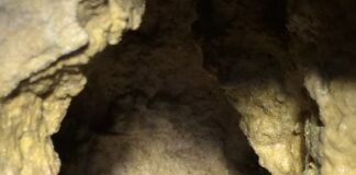 Cave pearls in the Cave of the Mounds.