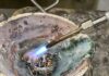 Gold Alloy Explained: Types, Colors & Jewelry Uses Scrap gold is being melted together with the new 24k gold and master alloy.