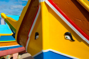 eyes on malta fishing boat