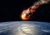 Meteoritics: The Science of Meteorites An artist’s depiction of a meteoroid beginning to burn up upon entry into the Earth’s atmosphere.